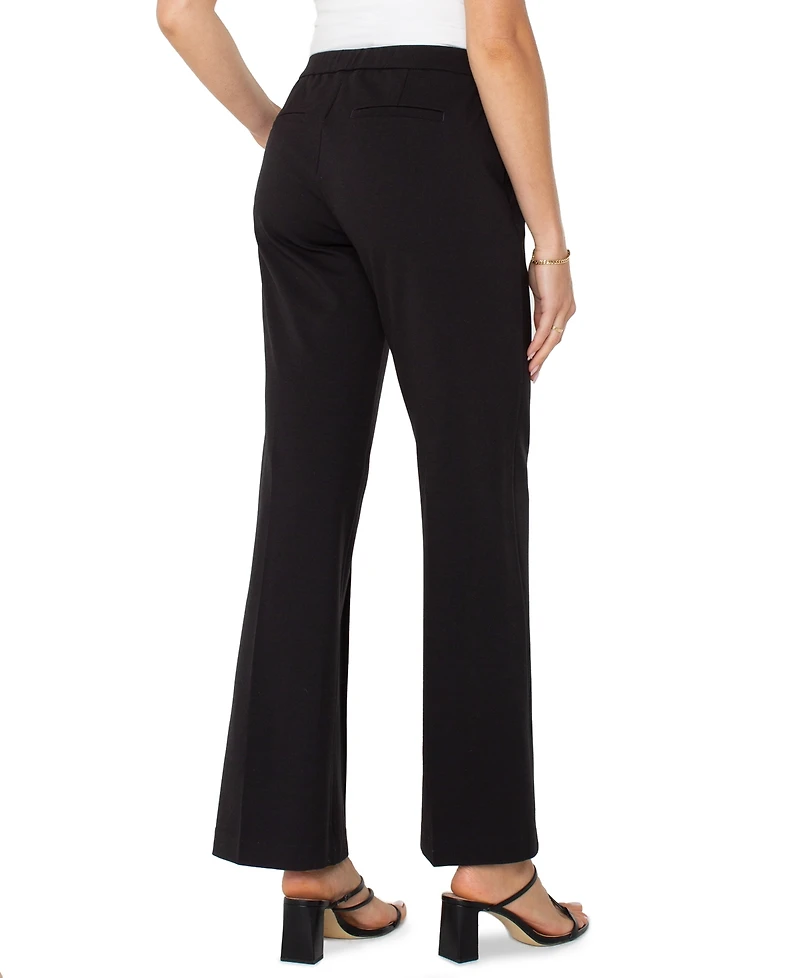 Liverpool Los Angeles Women's Pull-On Wide-Leg Pants
