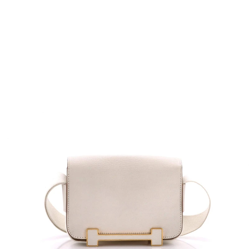 Pre-Owned HERMES Geta Bag Chevre Mysore