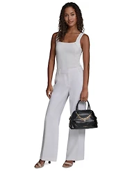 Karl Lagerfeld Paris Charlaine Medium Satchel Handbag