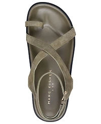 Marc Fisher Ltd Women's Bevy Strappy Flat Sandals