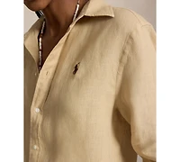 Polo Ralph Lauren Women's Classic-Fit 100% Linen Shirt