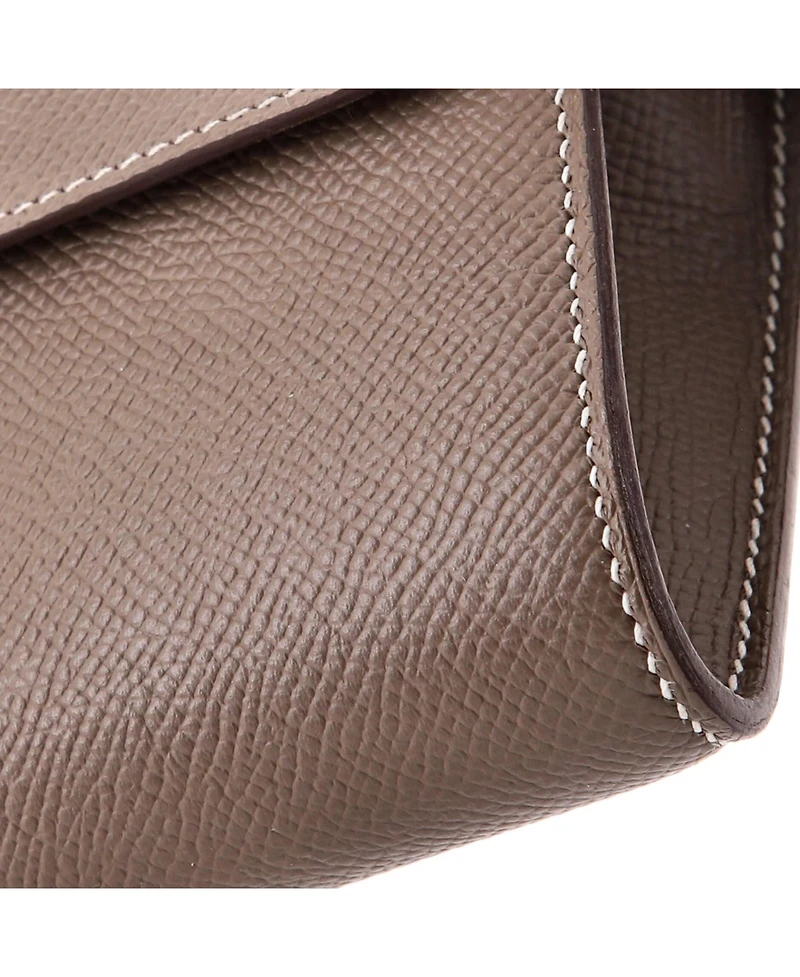 Pre-Owned HERMES Constance To Go Wallet Epsom