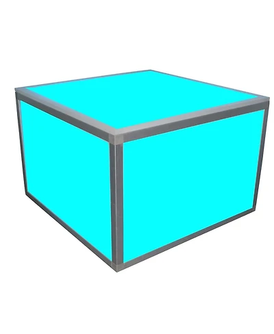 ProX Lumo Stage Acrylic Platform Riser, 24x24x16" High Section