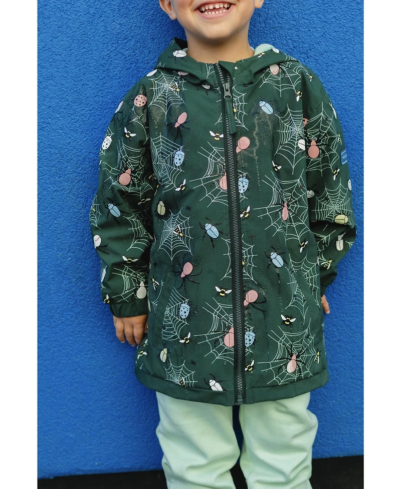 Holly and Beau Color Changing Hooded Raincoat