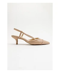 Prologue Shoes Goodge Slingback Pointed Toe Pump