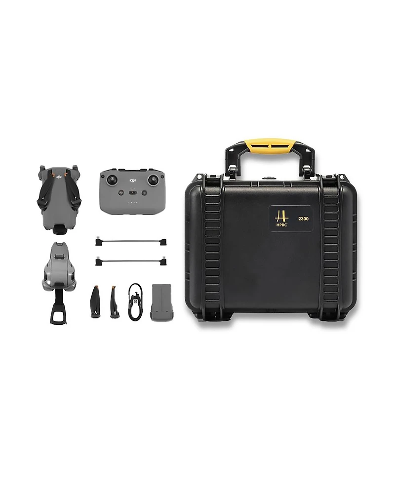 Hprc 2300 Hard Protective Case with Custom Foam for Dji Mini 5 Pro Fly More Combo, Black
