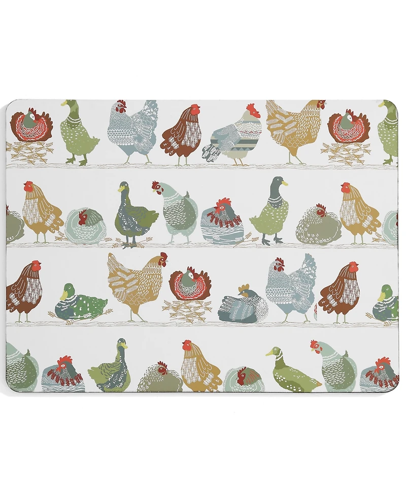 Laura Ashley Coop Cork Placemats, Set of 4