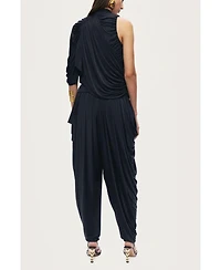 Nocturne Women's Draped Relaxed Fit Pants