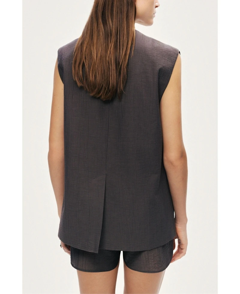 Nocturne Women's Tailored V-Neck Vest