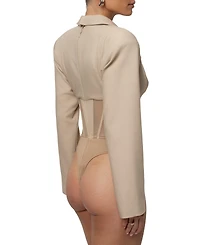 Jluxlabel Women's Downtown Blazer Bodysuit