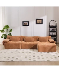Streamdale Furniture Modular Combination Armchair, Bamboo Joint Shape
