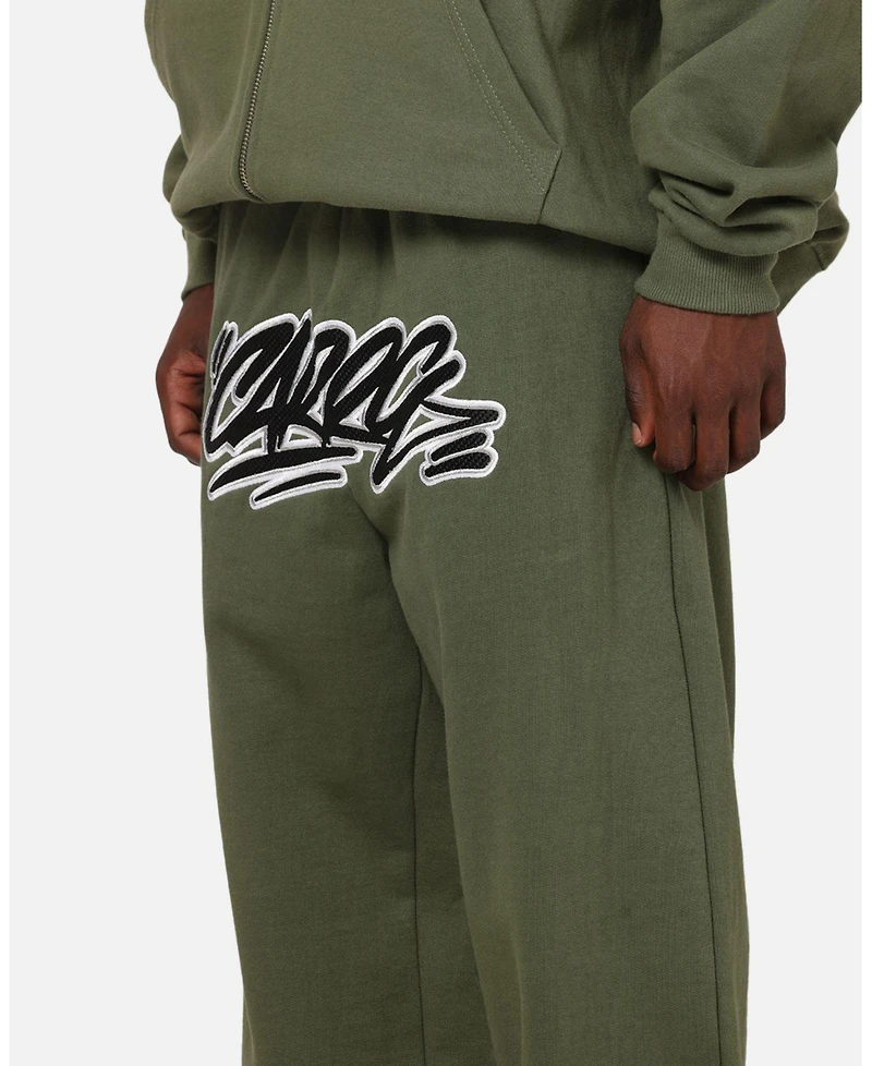 Carre Men's Terrace Relaxed Fit Embroidered Logo Trackpants