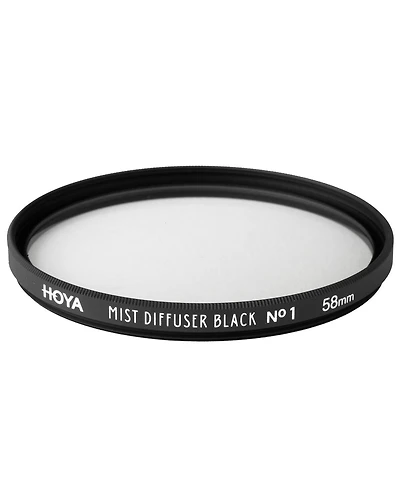 Hoya 58mm Mist Diffuser Black No. 1 Glass Filter