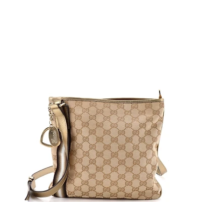 Pre-Owned Gucci Jolicoeur Messenger Bag Gg Canvas