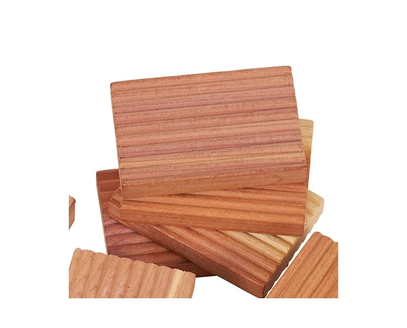 Household Essentials Cedar Kit, Set of 12 Cedar Blocks and 12 Cedar Cubes