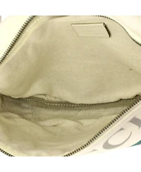 Pre-Owned Gucci Medium Logo Belt Bag Printed Leather