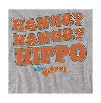 Logovision Men's Hungry Hippos The are Hangry T Shirt
