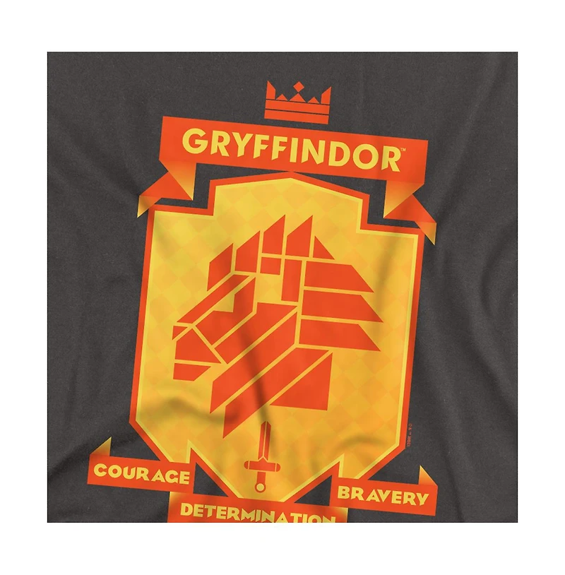 Harry Potter Big & Tall Gryffindor Courage And Bravery T Shirt