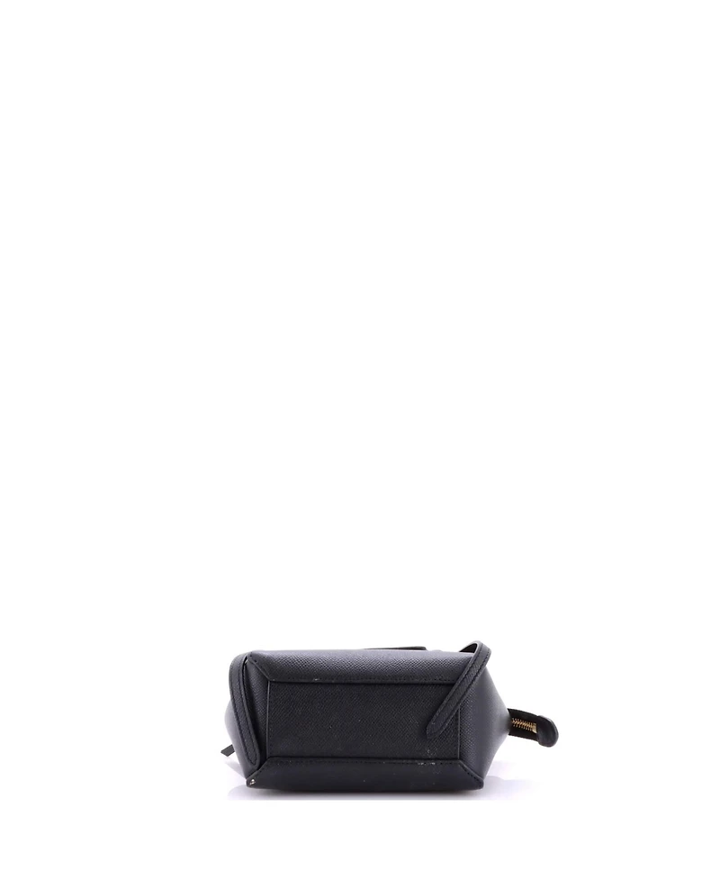 Pre-Owned Celine Pico Belt Bag Textured Leather