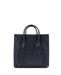 Pre-Owned Celine Medium Phantom Bag Embossed Leather