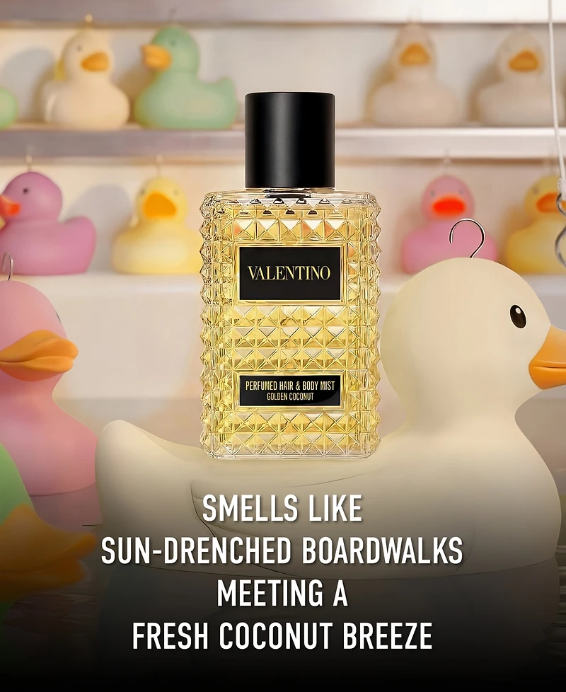 Valentino Born in Roma Golden Coconut Hair and Body Mist, 3.3 oz.