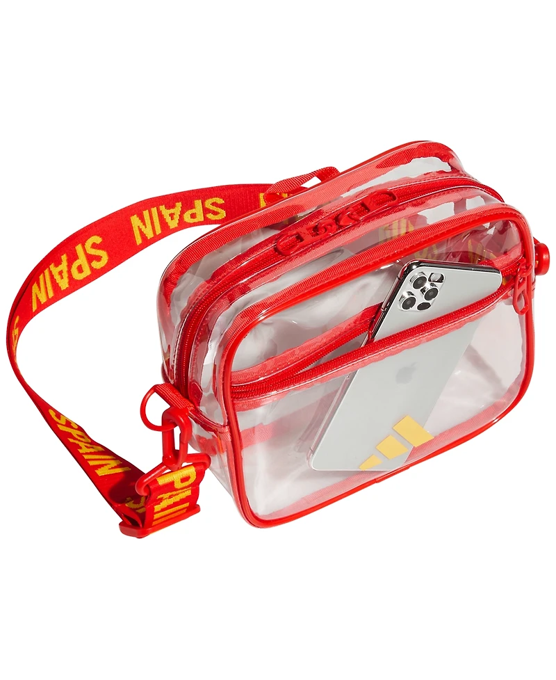 adidas Men's Spain Zip-Up Crossbody Bag