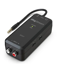 Ik Multimedia iRig Stream Solo Ultracompact 3x1 Trrs Audio Interface for Smartphones and Tablets