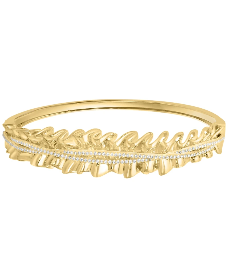 Effy Collection Diamond Bangle Bracelet (5/8 ct. t.w.) in 14k Yellow Gold