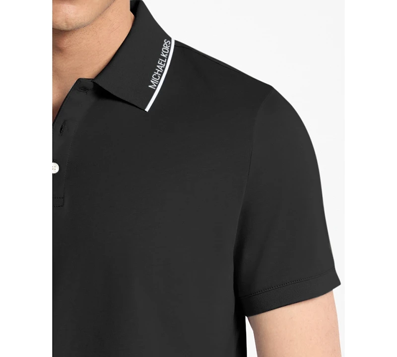 Michael Kors Men's Regular-Fit Pull-On Polo Shirt