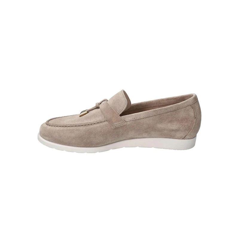 Mephisto Valenza Taupe Suede Loafer