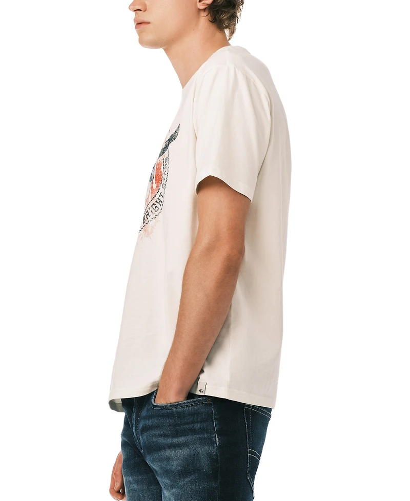Buffalo David Bitton Men's Classic Short-Sleeve Silhouette T-Shirt