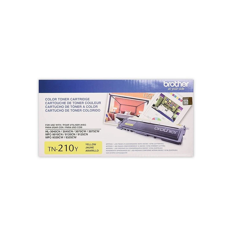Brother TN210Y 1400 Page-Yield Toner