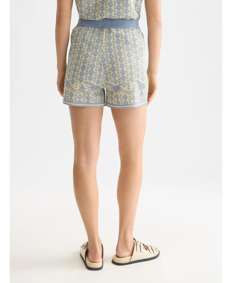 Scotch & Soda Women's and Jaquard Knitted Shorts