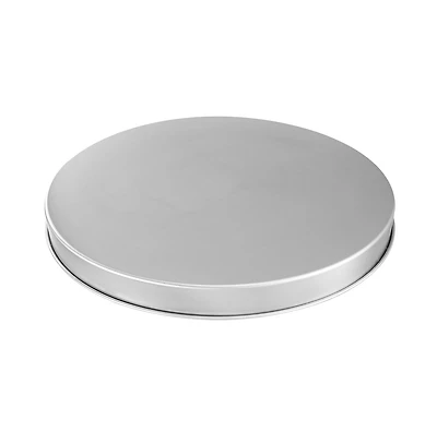 Sugift Fire Pit Spark Screen Cover 27 in Round Stainless Steel Easy Open Lid