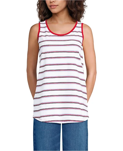 Lands' End Petite Supima Cotton Tunic Tank Top