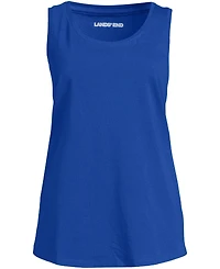 Lands' End Petite Supima Cotton Tunic Tank Top