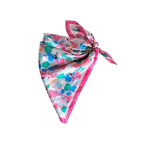 Headbands of Hope Women's Satin Abstract Floral Headscarf