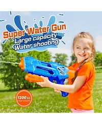 Gnuadz 2 Pack Water Blaster Soaker Outdoor Beach Pool Toy Gift