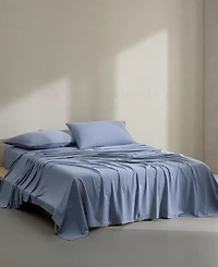 Calvin Klein Soho Solid Washed Cotton 4-Pc. Sheet Set