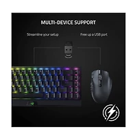 Razer Naga V2 HyperSpeed Wireless Ergonomic Gaming Mouse - Black