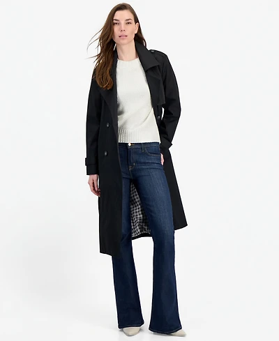 Jou Women's Belted Trench Coat, Created for Macy's