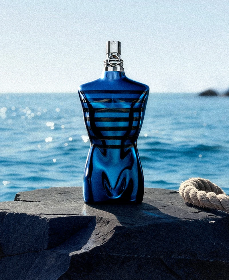 Jean Paul Gaultier Le Male in Blue Limited Edition Eau de Parfum Spray, 4.2 oz.