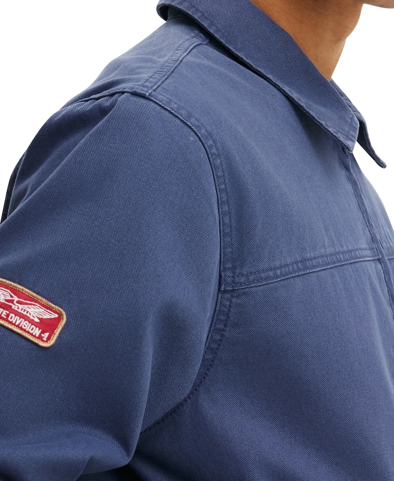 Cotton On Men's Garage Long-Sleeve Jacket