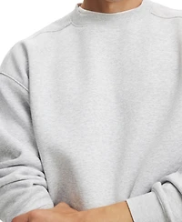 Cotton On Men's Modern Box-Fit Crewneck Sweatshirt