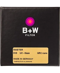 B + W 86mm Master 010M Uv Haze Mrc Nano Filter