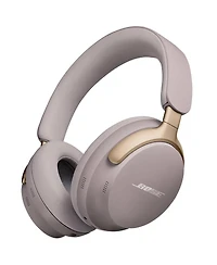 Bose QuietComfort Ultra Headphones, Sandstone with Extreme Portable Wireless Charger
