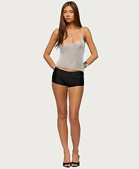 Edikted Women's Irenah Micro Shorts