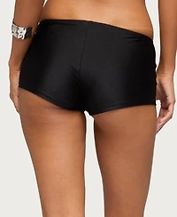Edikted Women's Irenah Micro Shorts