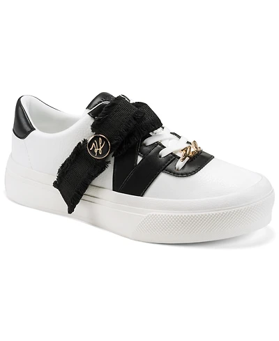 Karl Lagerfeld Paris Women's Greysen Lace-Up Sneakers