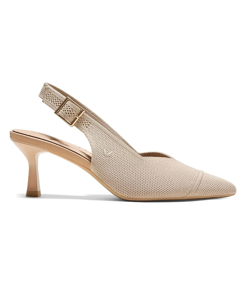 Vivaia Women's Addison Pointed-Toe Slingback Heels Sandals